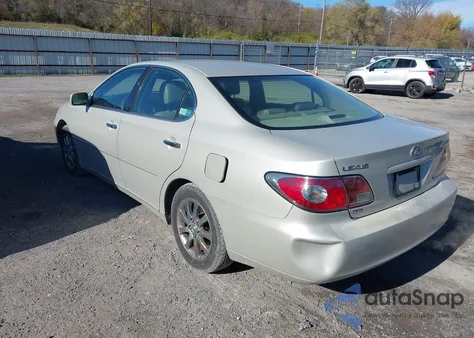 2004 Lexus Es 330 Base (A5) из США, поврежденный, VIN JTHBA30G045025282